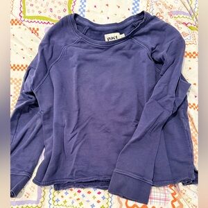 Pact - Navy Crew Neck Top